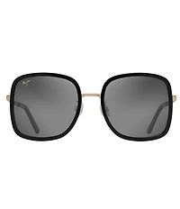 Maui Jim Women's Pua 55mm Polarized Square Sunglasses