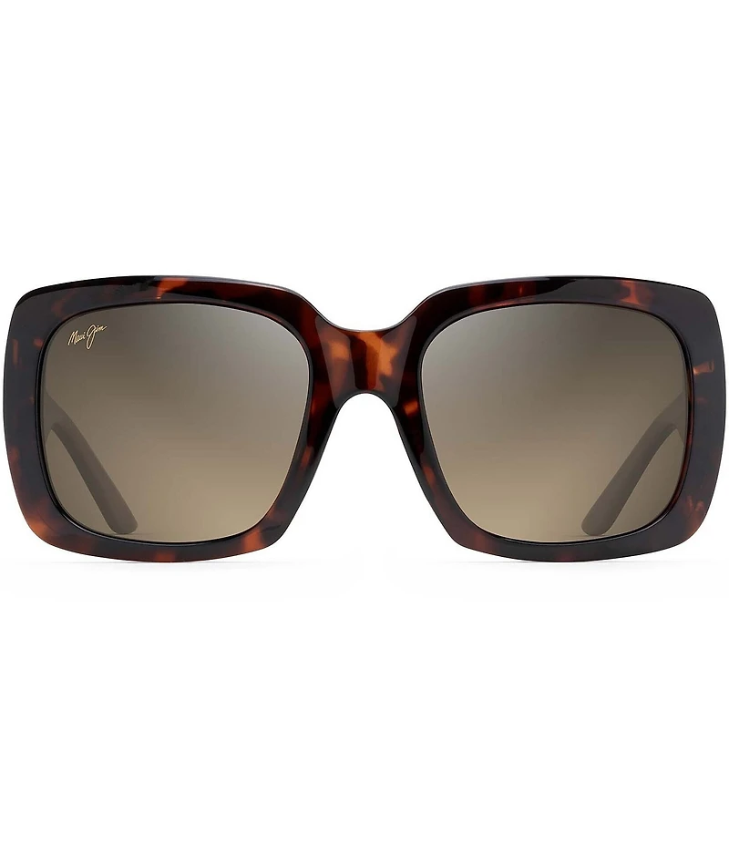 Maui Jim Women's Two Steps 55mm Square Sunglasses