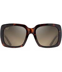 Maui Jim Women's Two Steps 55mm Square Sunglasses