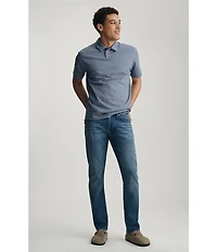 Mavi Jake Used Air-lite Tonal Whickering Denim Jeans