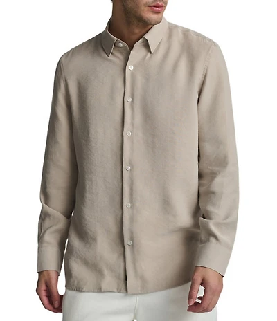 Mavi Long Sleeve Button-Front Woven Shirt