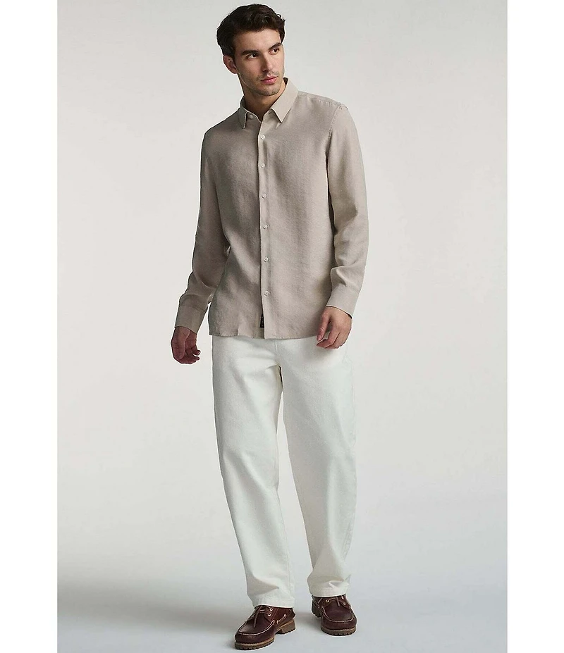 Mavi Long Sleeve Button-Front Woven Shirt