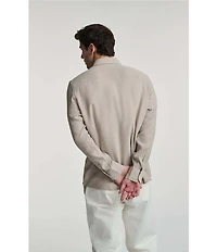 Mavi Long Sleeve Button-Front Woven Shirt