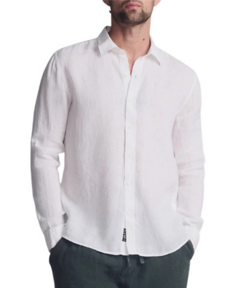 Mavi Long Sleeve Linen Shirt