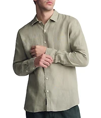 Mavi Long Sleeve Linen Shirt