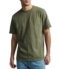 Mavi Short Sleeve Slub T-Shirt