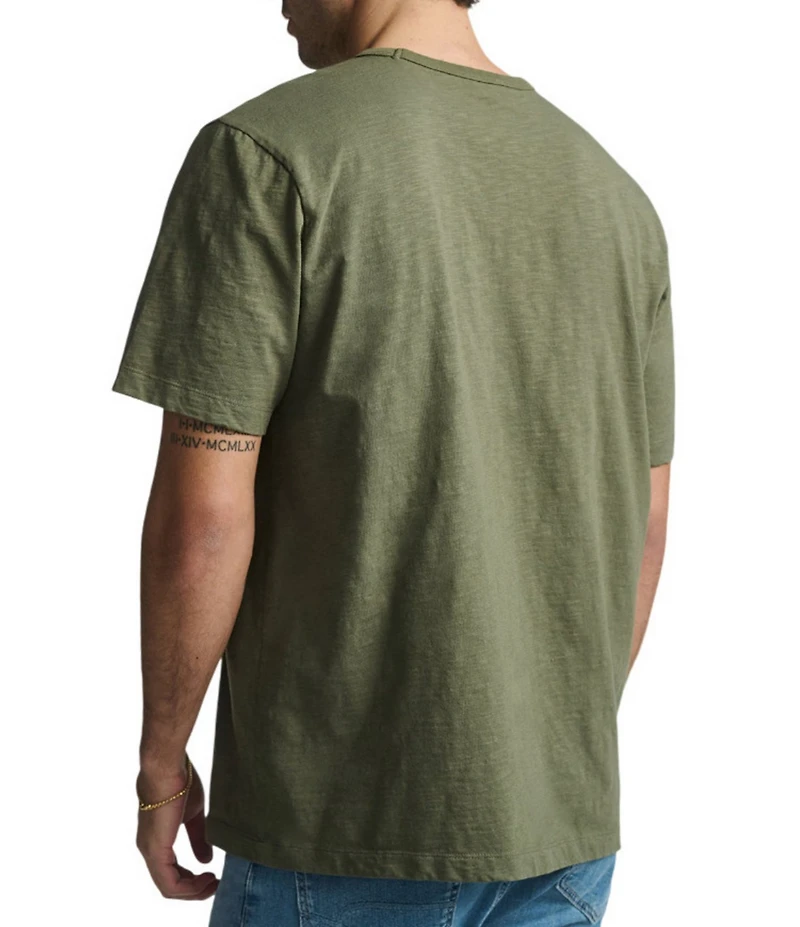 Mavi Short Sleeve Slub T-Shirt