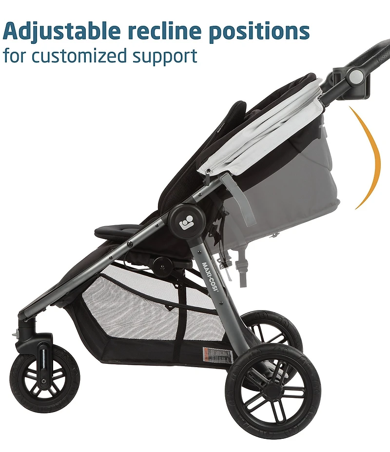 Maxi Cosi Gia XP Luxe 3-Wheel Stroller & Micro Luxe Infant Car Seat Travel System