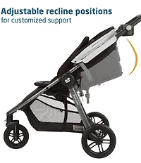 Maxi Cosi Gia XP Luxe 3-Wheel Stroller & Micro Luxe Infant Car Seat Travel System