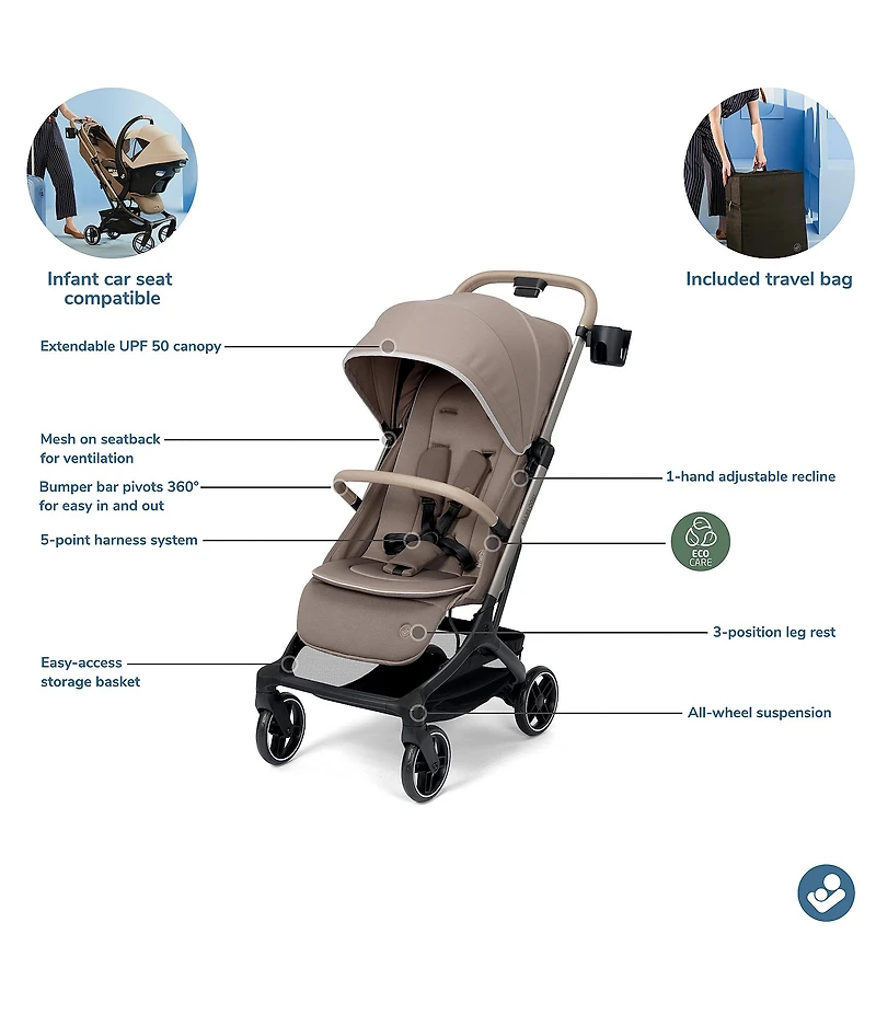 Maxi Cosi Oxford Cabin Lightweight Travel Stroller