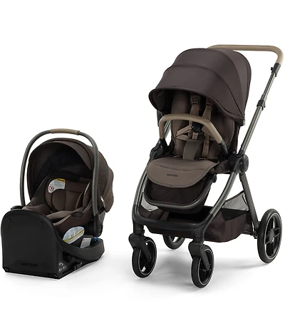 Maxi Cosi Oxford Modular Stroller & Ambra Ultra-Lightweight Infant Car Seat Travel System