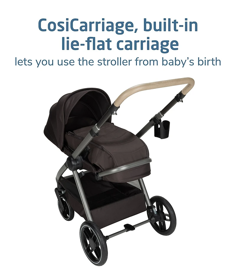 Maxi Cosi Oxford Modular Stroller & Ambra Ultra-Lightweight Infant Car Seat Travel System