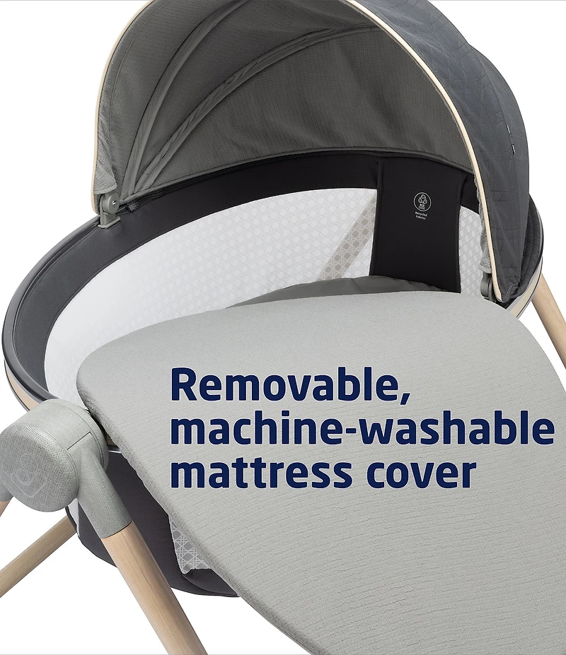 Maxi Cosi Sibia Bassinet With CryAssist™ Audio Monitor