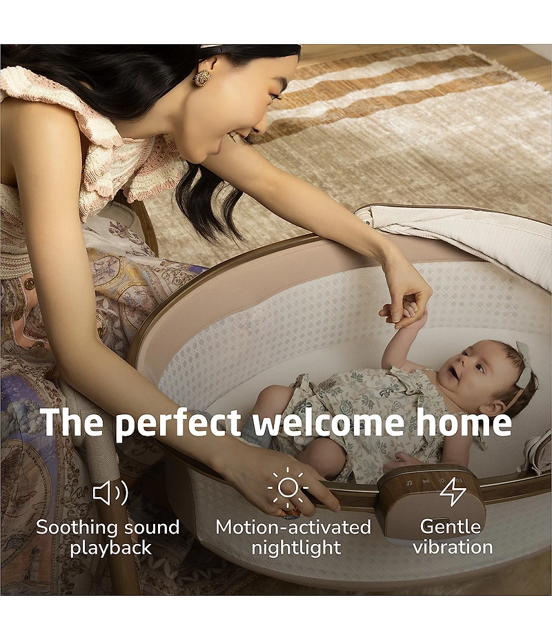 Maxi Cosi Sibia Bassinet With CryAssist™ Audio Monitor