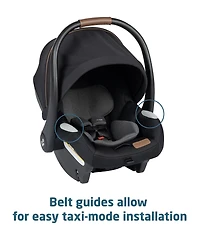 Maxi Cosi Zelia Luxe 5-in-1 Stroller & Micro Luxe Infant Car Seat Travel System