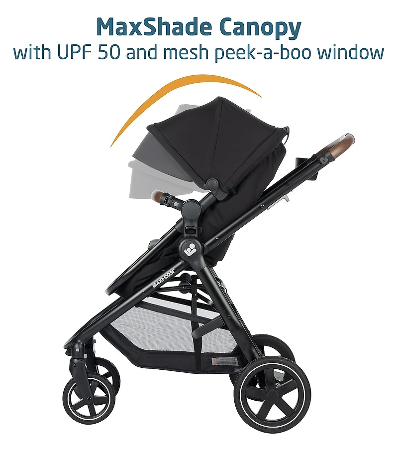 Maxi Cosi Zelia Luxe 5-in-1 Stroller & Micro Luxe Infant Car Seat Travel System