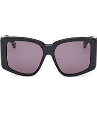 MaxMara Women's Glimpse6 57mm Round Sunglasses