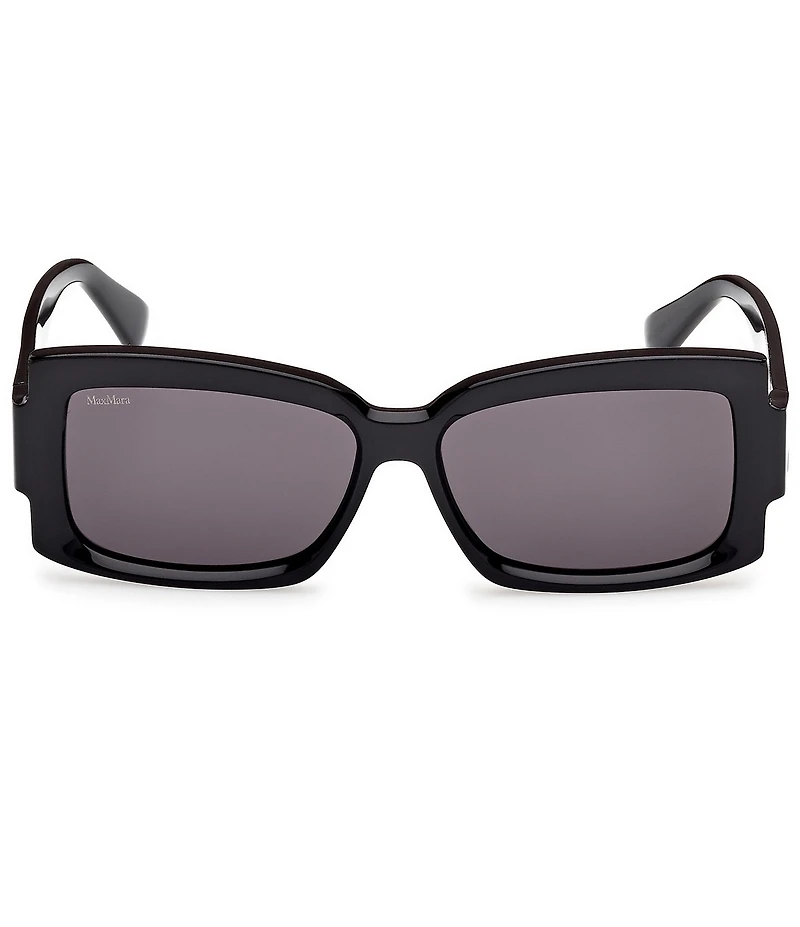 MaxMara Women's Lee 57mm Rectangle Sunglasses