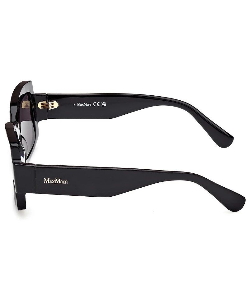 MaxMara Women's Lee 57mm Rectangle Sunglasses