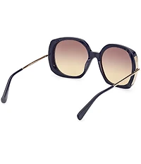 MaxMara Malibu9 58mm Butterfly Sunglasses