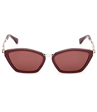 MaxMara Women's Miller 54mm Cat Eye Sunglasses