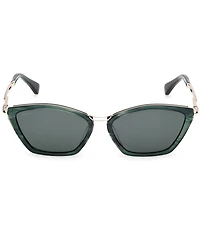 MaxMara Women's Miller 54mm Striped Cat Eye Sunglasses