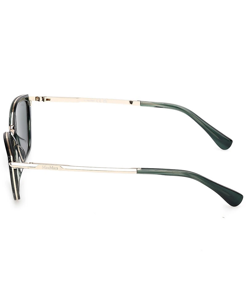 MaxMara Women's Miller 54mm Striped Cat Eye Sunglasses