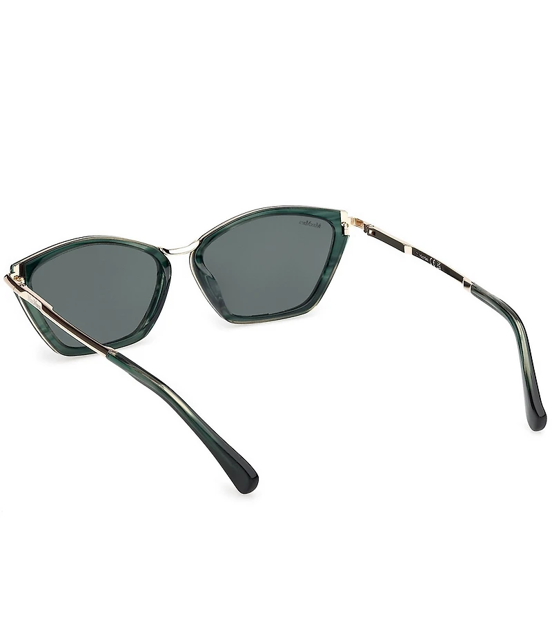MaxMara Women's Miller 54mm Striped Cat Eye Sunglasses
