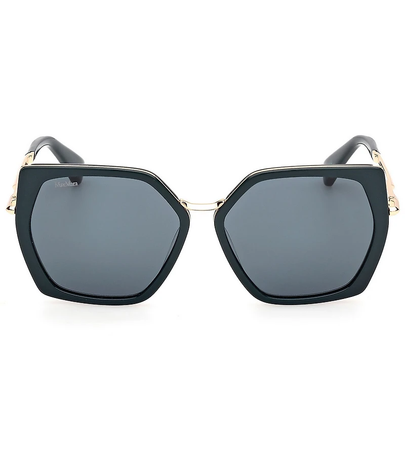 MaxMara Women's Miller 56mm Square Sunglasses