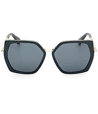 MaxMara Women's Miller 56mm Square Sunglasses