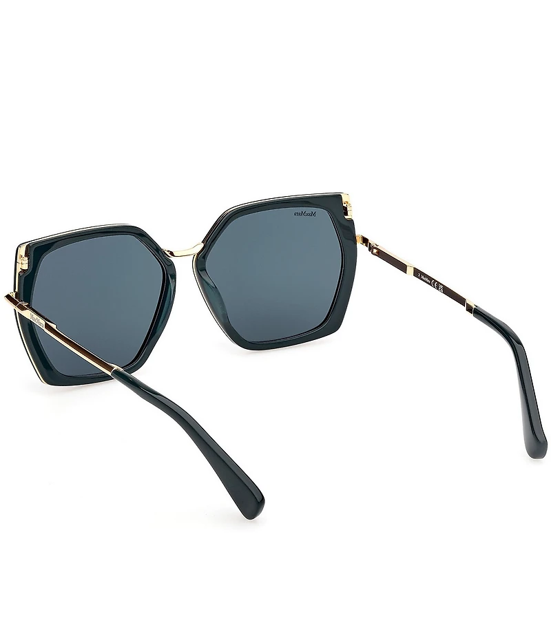 MaxMara Women's Miller 56mm Square Sunglasses