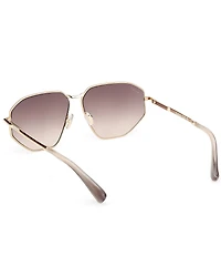 MaxMara Women's Miller 59mm Gradient Navigator Sunglasses