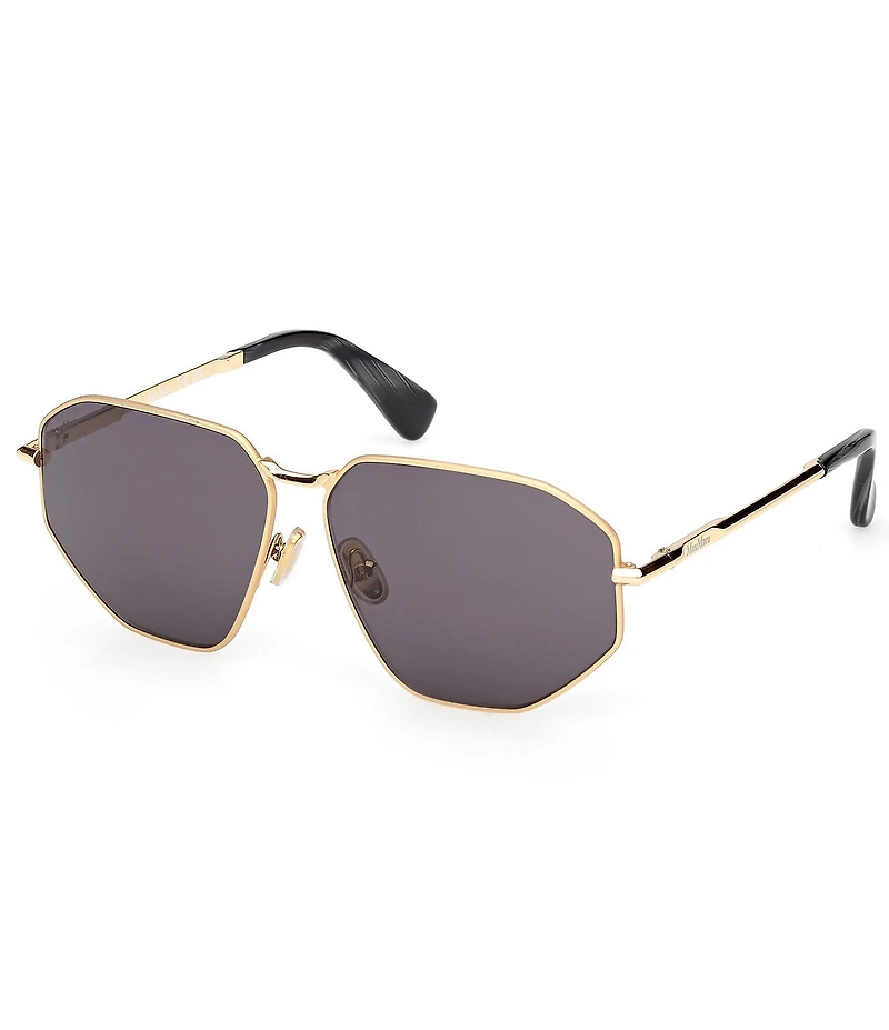 MaxMara Women's Miller 59mm Navigator Sunglasses