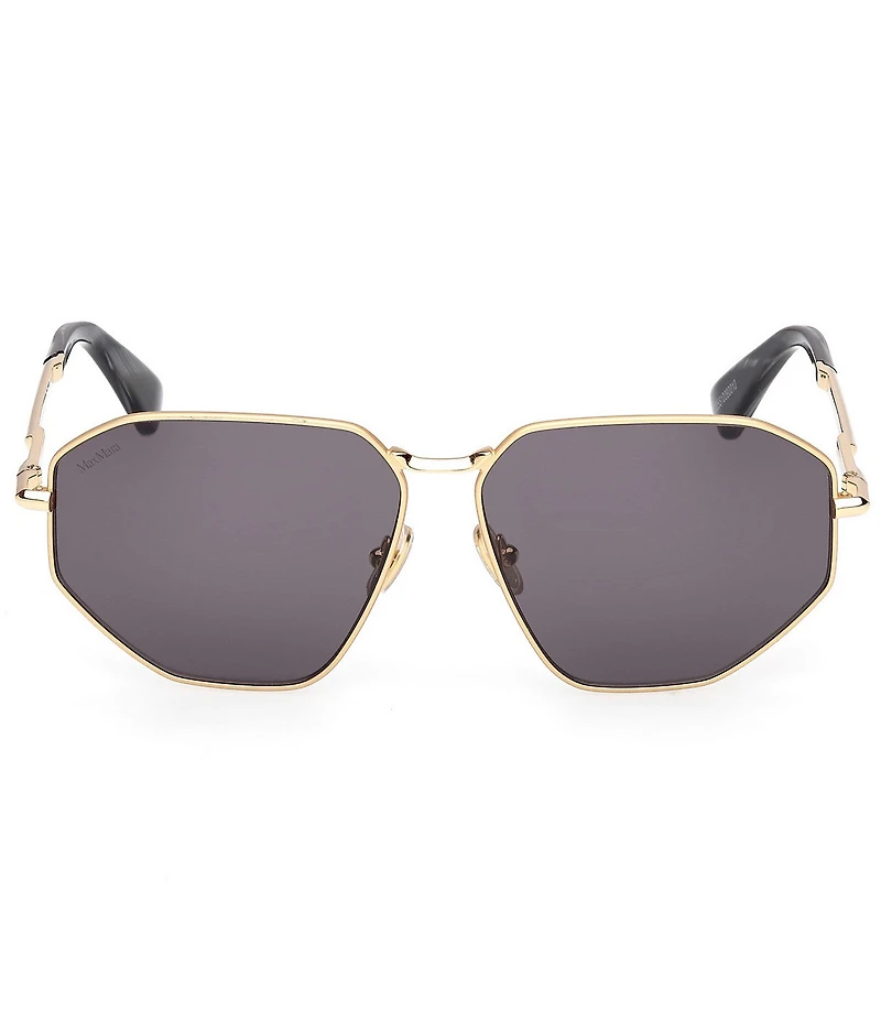 MaxMara Women's Miller 59mm Navigator Sunglasses