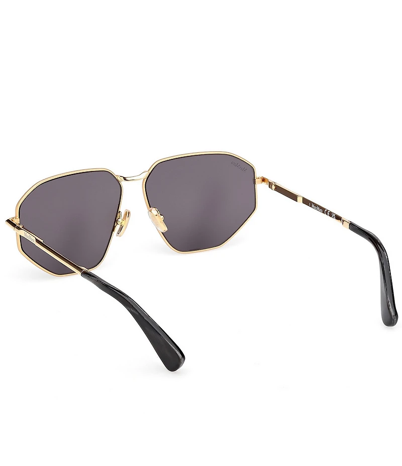 MaxMara Women's Miller 59mm Navigator Sunglasses