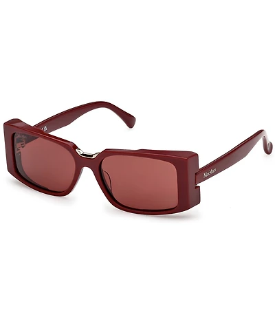 MaxMara Women's Spark 54mm Rectangle Sunglasses