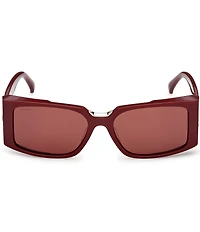 MaxMara Women's Spark 54mm Rectangle Sunglasses