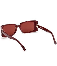MaxMara Women's Spark 54mm Rectangle Sunglasses