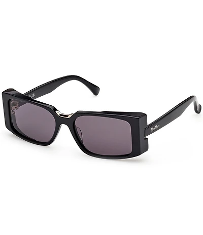 MaxMara Women's Spark 54mm Rectangle Sunglasses