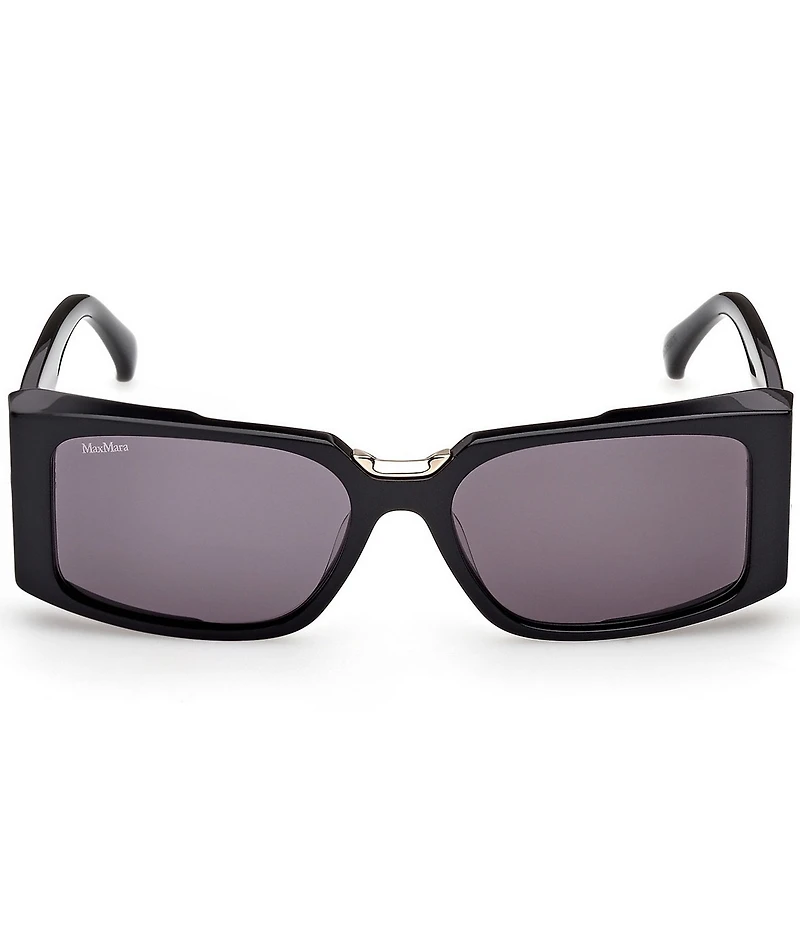 MaxMara Women's Spark 54mm Rectangle Sunglasses