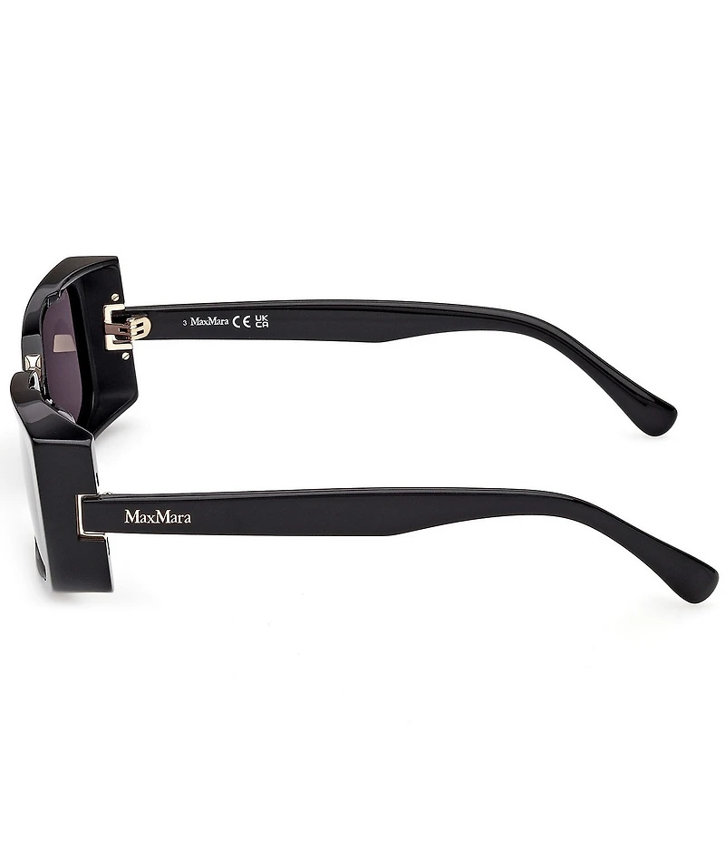 MaxMara Women's Spark 54mm Rectangle Sunglasses