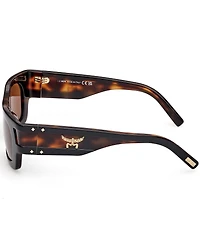 MCM Unisex MW0015 54mm Two Tone Rectangle Sunglasses