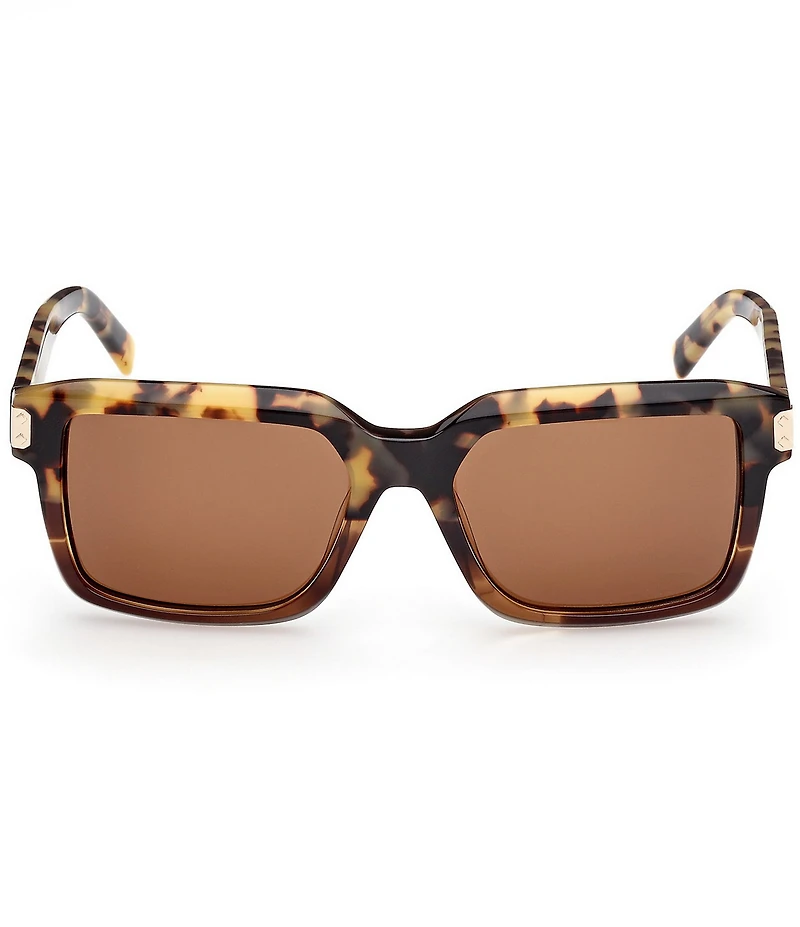 MCM Unisex MW0020 54mm Havana Square Sunglasses
