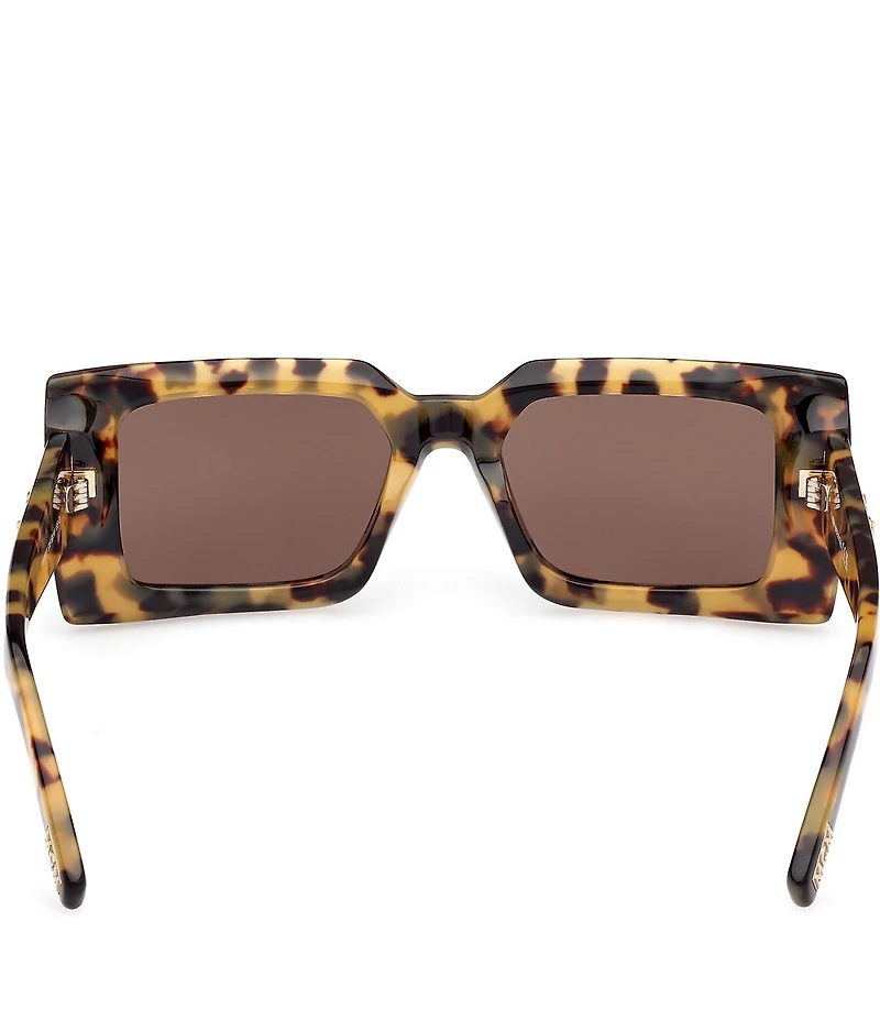 MCM Women's MW0007 52mm Tortoise Rectangle Sunglasses