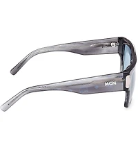 MCM Women's MW0011 55mm Monogram Square Sunglasses