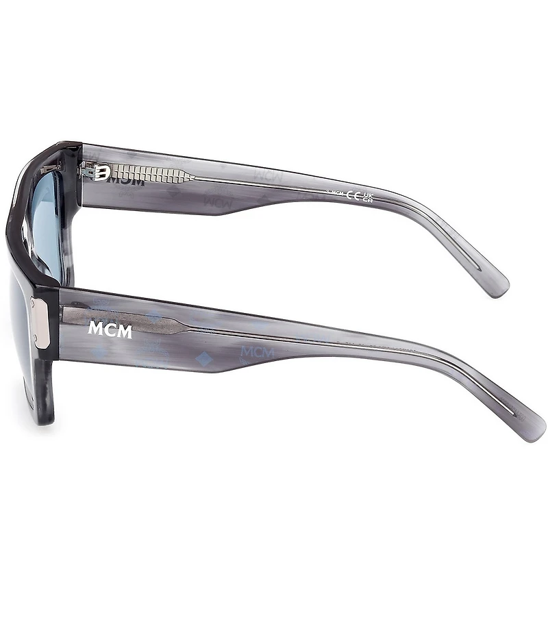 MCM Women's MW0011 55mm Monogram Square Sunglasses