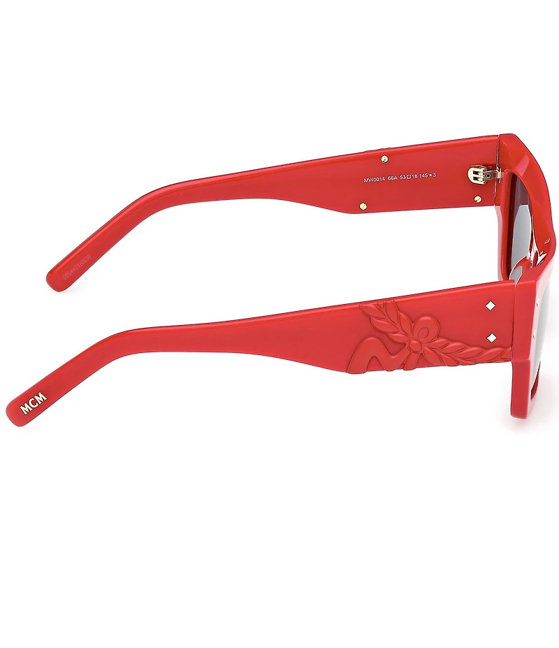 MCM Women's MW0014 53mm Rectangle Sunglasses