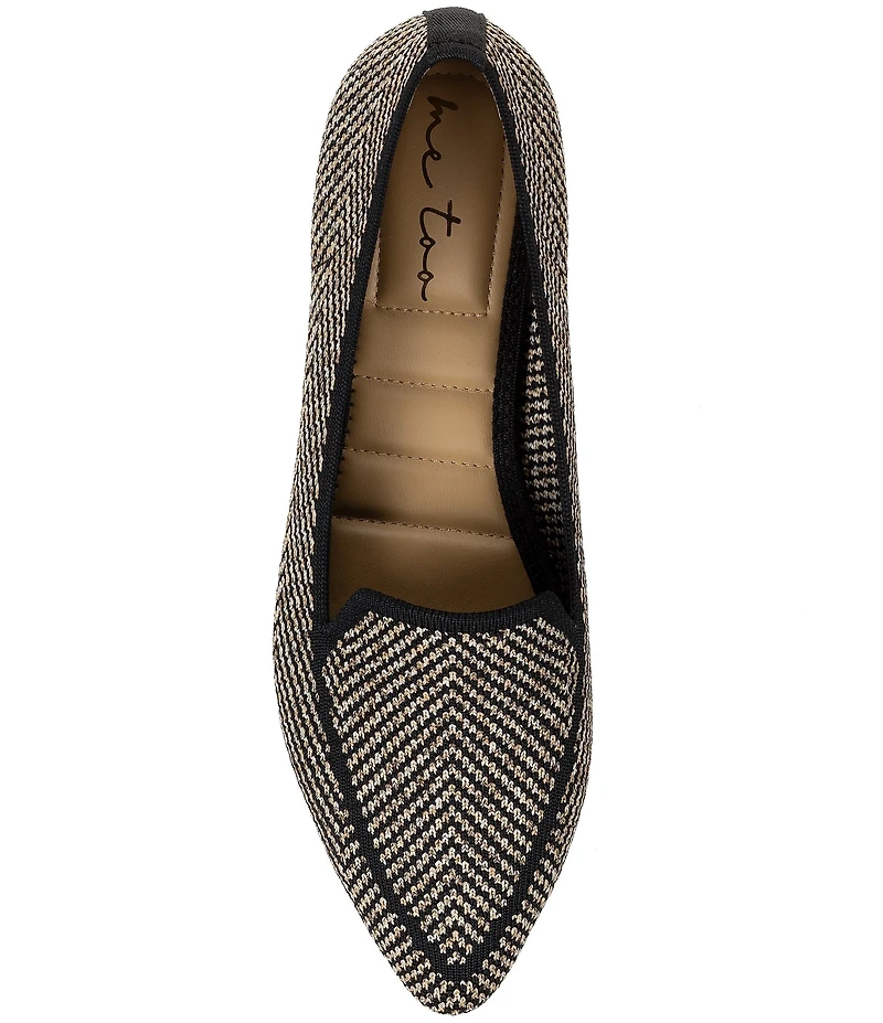 Me Too Alia Chevron Stretch Knit Loafers