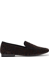 Me Too Amia Leopard Print Tailored Loafers