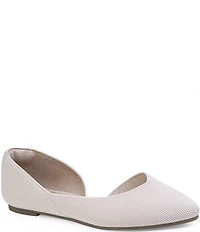 Me Too Arlen Stretch Knit D'Orsay Slip On Flats